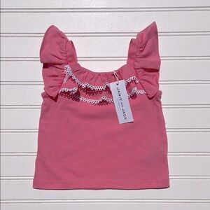 JANIE & JACK NWT Ruffle Lace Blouse